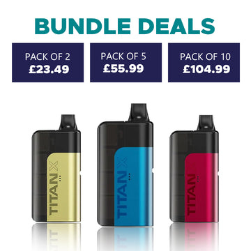 Titan X 10K, 10000 Puffs Prefilled Pod Kit - Starting From £10.50
